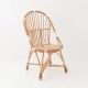 Fauteuil en osier naturel Marius sans coussin