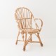 Fauteuil tout en osier César sans coussin