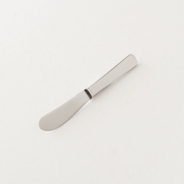 Couteau tartineur plastique imitation bois et inox