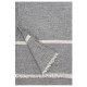 plaid laine gris ligné blanc Lapuan Kankurit
