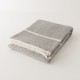 plaid laine gris ligné blanc Lapuan Kankurit