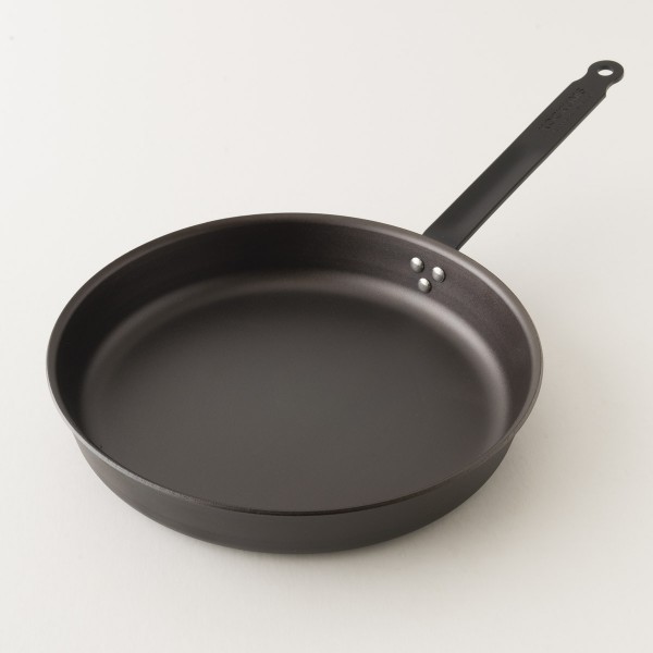 Poêle sauteuse en acier sans revêtement 30 cm
