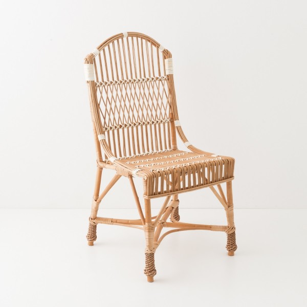 Lot de 2 chaises Fanny 100% osier