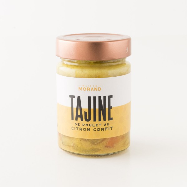 Tajine de poulet au citron - maison Morand - bocal de 300gr