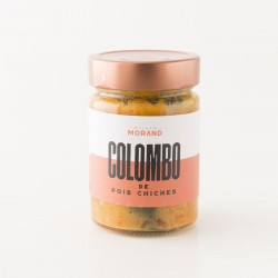 Colombo de pois chiches - maison Morand - bocal de 300gr