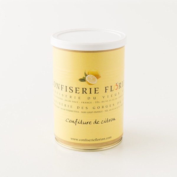 pot de confiture de citron maison Florian 500 g
