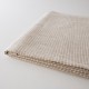 nappe en lin duo bois rayé blanc