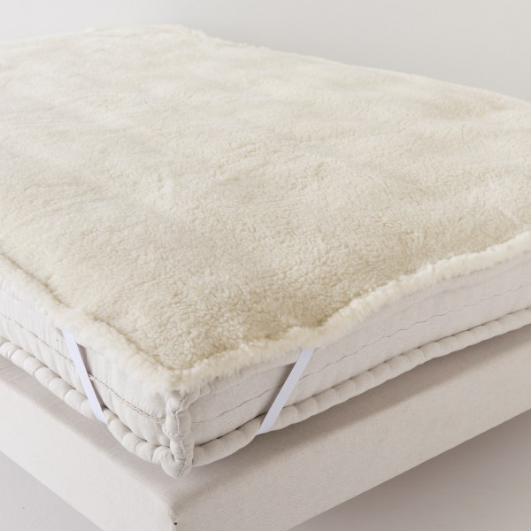 surmatelas peau lainée 500g/m2 100% made in France