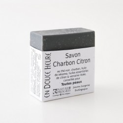 savon bio charbon citron de chez En Douce Heure