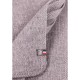 écharpe laine tricotée Maison Bonnefoy coloris zinc détail
