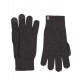 gants tactiles laine tricotée Maison Bonnefoy coloris  anthracite