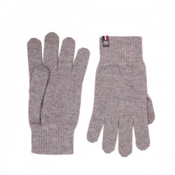 gants tactiles laine tricotée Maison Bonnefoy coloris  brique