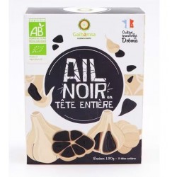 ail noir bio en tête entière 120g