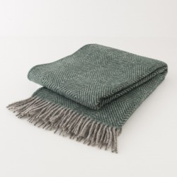 plaid laine naturelle losanges beige Lapuan Kankurit