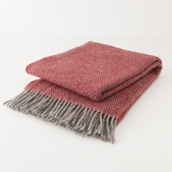 plaid laine naturelle losanges beige Lapuan Kankurit