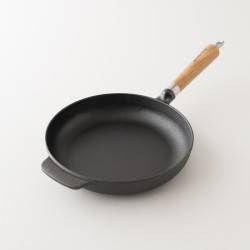 Sauteuse en fonte brute diam 28cm