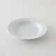 assiette creuse porcelaine blanche Resto 