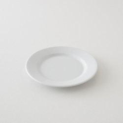 assiette porcelaine blanche Resto GM