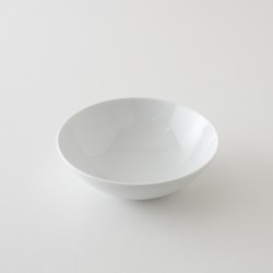 assiette plate GM porcelaine blanche Buffet