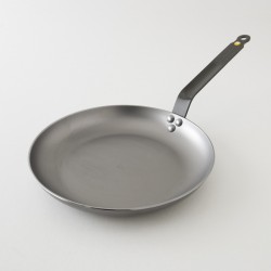 poêle à omelettes en fer ciré diam 20 cm