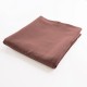 drap de lit plat 100% lin brun muscade