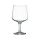 Lot de 6 x verres à pied 28 cl empilables