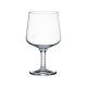 Lot de 6 x verres à pied 28 cl empilables