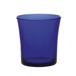 lot 6 verres 21 cl Lys Duralex en verre trempé coloris saphir
