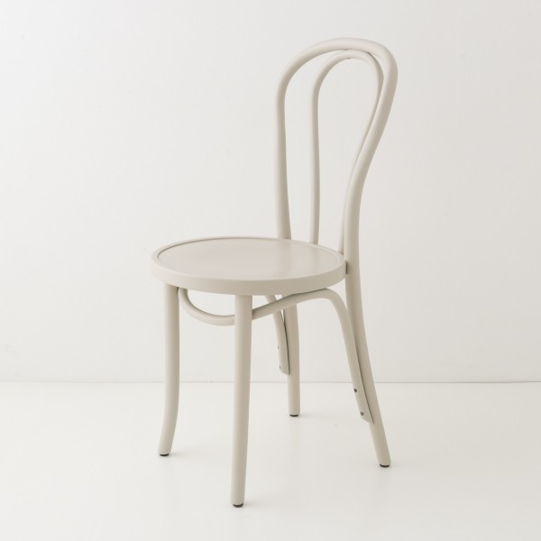 Chaise bistrot N°18 beige lin