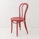 Chaise bistrot N°18 rouge