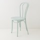 Chaise bistrot N°18 aqua