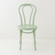 Chaise bistrot N°18 jade de face