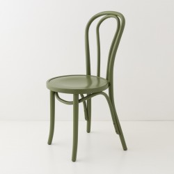 Chaise bistrot N°18 olive