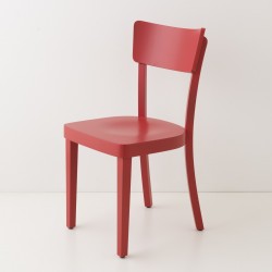 Chaise Filby rouge