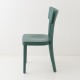 Chaise Filby vert sapin de profil