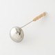 louche traditionnelle inox manche bois