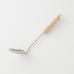 cuillère de service inox manche bois 