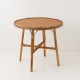 Table repas en osier Mélanie diamètre 80 cm