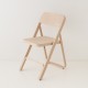 Chaise pliante multi cirée incolore