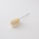 goupillon bout coton pour gourdes et biberons vu en entier