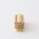 brosse à ongles double vue de face