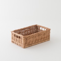 casier de rangement en osier S