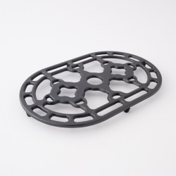 Dessous de plat en fonte brute