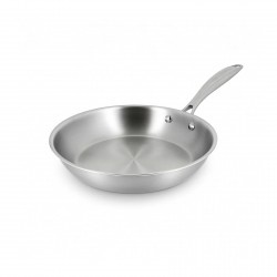 poêle inox tricouches 20 cm Ménastyl
