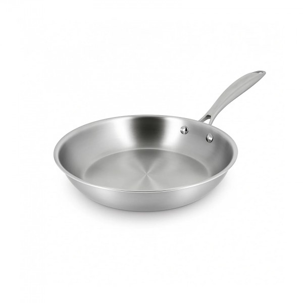 poêle inox tricouches 20 cm Ménastyl