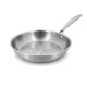 poêle inox tricouches 24 cm Ménastyl