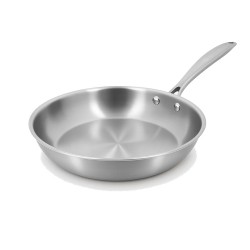 poêle inox tricouches 20 cm Ménastyl