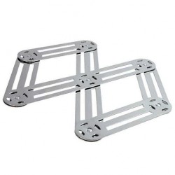 Dessous de plat pliant en inox