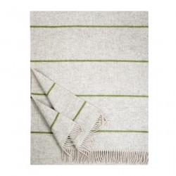 plaid pure laine Halla rayures vertes Lapuan Kankurit