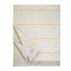 plaid pure laine Halla rayures jaunes Lapuan Kankurit